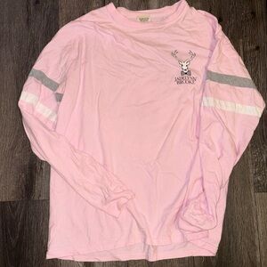 Pink Jadelynn Brook Jersey Long sleeve Tee